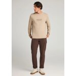 Ανδρική Μπλούζα Με Μακρύ Μανίκι FUNKY BUDDHA FBM012-003-07-LT CIGAR - Image 5