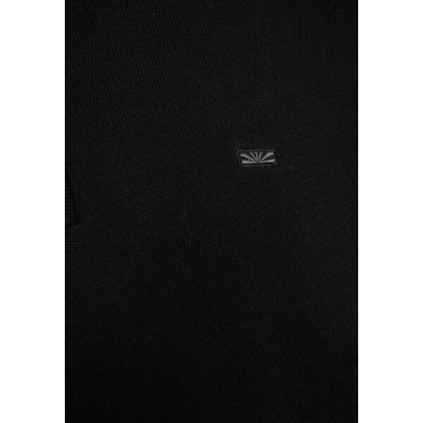 Ανδρικό Πλεκτό Με Φερμουάρ FUNKY BUDDHA FBM012-003-09 ΜΑΥΡΟ - Image 3