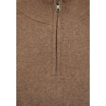 Ανδρικό Πλεκτό Με Φερμουάρ FUNKY BUDDHA FBM012-003-09 ΚΑΦΕ - Image 6