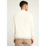 Ανδρικό Πλεκτό Με Φερμουάρ FUNKY BUDDHA FBM012-003-09 ΕΚΡΟΥ - Image 3