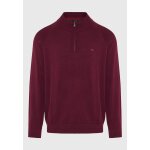 Ανδρικό Πλεκτό Με Φερμουάρ FUNKY BUDDHA FBM012-003-09 MERLOT MEL - Image 5