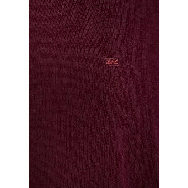 Ανδρικό Πλεκτό Με Φερμουάρ FUNKY BUDDHA FBM012-003-09 MERLOT MEL - Image 6