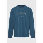 Ανδρική Μπλούζα Με Μακρύ Μανίκι FUNKY BUDDHA FBM012-004-07-INDIAN TEAL