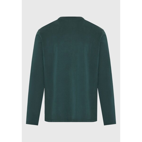 Ανδρική Μπλούζα Με Μακρύ Μανίκι FUNKY BUDDHA FBM012-004-07-ΠΡΑΣΙΝΟ - Image 2