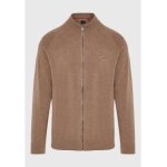 Ανδρική Πλεκτή Ζακέτα FUNKY BUDDHA FBM012-004-09 CIGAR MEL - Image 3