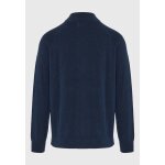 Ανδρική Πλεκτή Ζακέτα FUNKY BUDDHA FBM012-004-09 ΜΠΛΕ - Image 2