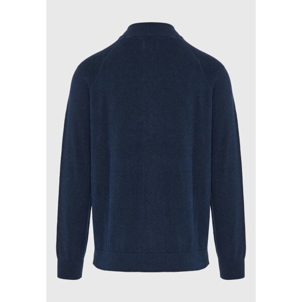 Ανδρική Πλεκτή Ζακέτα FUNKY BUDDHA FBM012-004-09 ΜΠΛΕ - Image 2