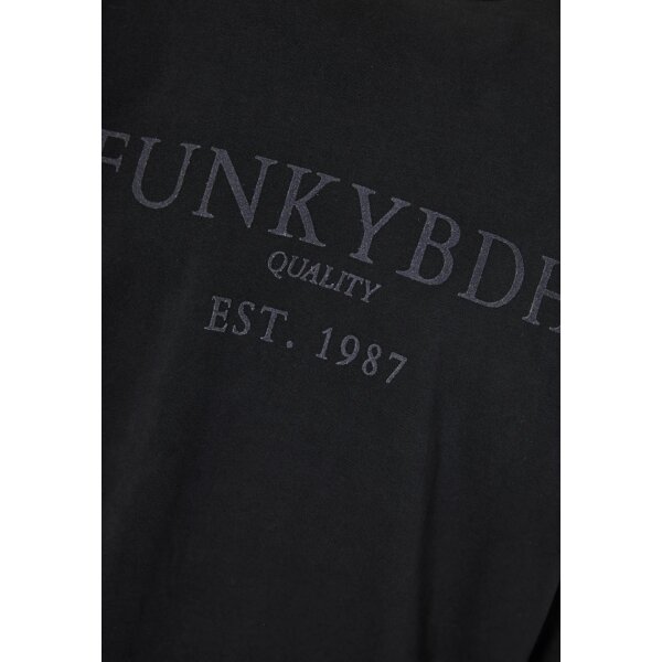 Ανδρική Μπλούζα Με Μακρύ Μανίκι FUNKY BUDDHA FBM012-005-07 ΜΑΥΡΟ - Image 4