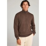 Ανδρικό Πλεκτό Με Ψηλό Λαιμό FUNKY BUDDHA FBM012-005-09 ΚΑΦΕ