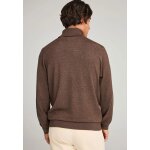 Ανδρικό Πλεκτό Με Ψηλό Λαιμό FUNKY BUDDHA FBM012-005-09 ΚΑΦΕ - Image 6