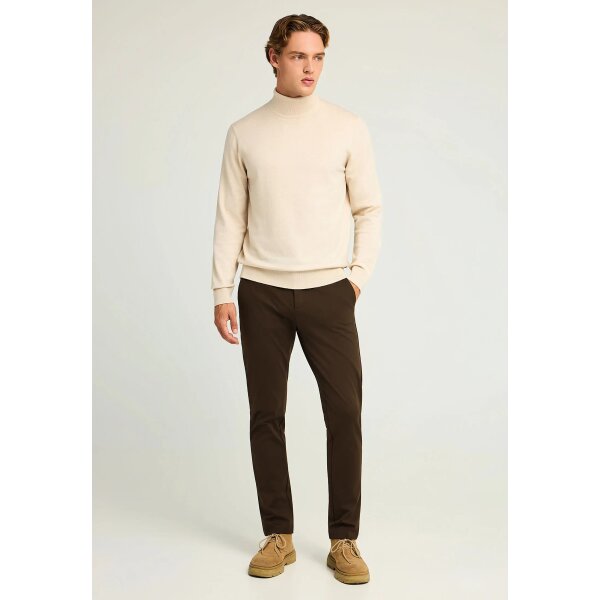 Ανδρικό Πλεκτό Με Ψηλό Λαιμό FUNKY BUDDHA FBM012-005-09 ΜΠΕΖ - Image 2