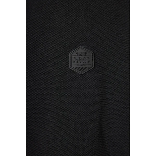 Ανδρικό Ελαφρύ Τζάκετ FUNKY BUDDHA FBM012-007-01 ΜΑΥΡΟ - Image 5