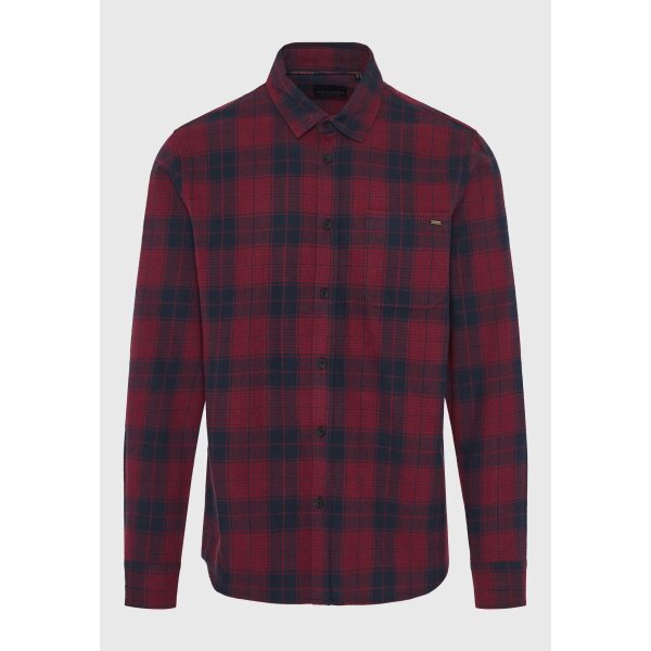 Ανδρικό Πουκάμισο Καρό FUNKY BUDDHA FBM012-018-05 ΚΟΚΚΙΝΟ - Image 7