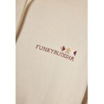 Ανδρικό Φούτερ Με Κουκούλα FUNKY BUDDHA FBM012-028-06 ΕΚΡΟΥ - Image 2