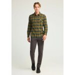 Ανδρικό Πουκάμισο Καρό FUNKY BUDDHA FBM012-029-05 DUSTY OLIVE - Image 2
