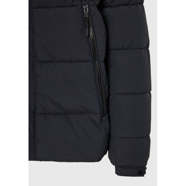 Ανδρικό Φουσκωτό Τζάκετ FUNKY BUDDHA FBM012-031-01 ΜΑΥΡΟ - Image 3