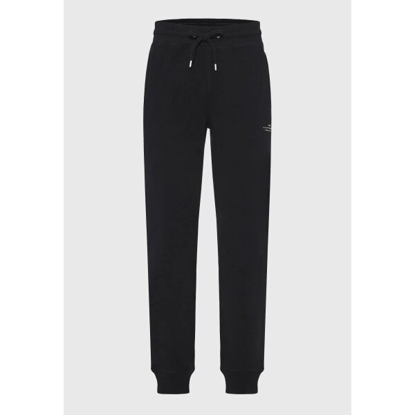 FBM012-050-02_BLACK_6 Ανδρικό Αθλητικό Παντελόνι FUNKY BUDDHA FBM012-050-02 ΜΑΥΡΟ - Image 1