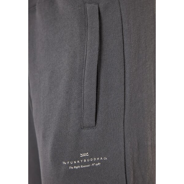 Ανδρικό Αθλητικό Παντελόνι FUNKY BUDDHA FBM012-050-02 ΓΚΡΙ - Image 8