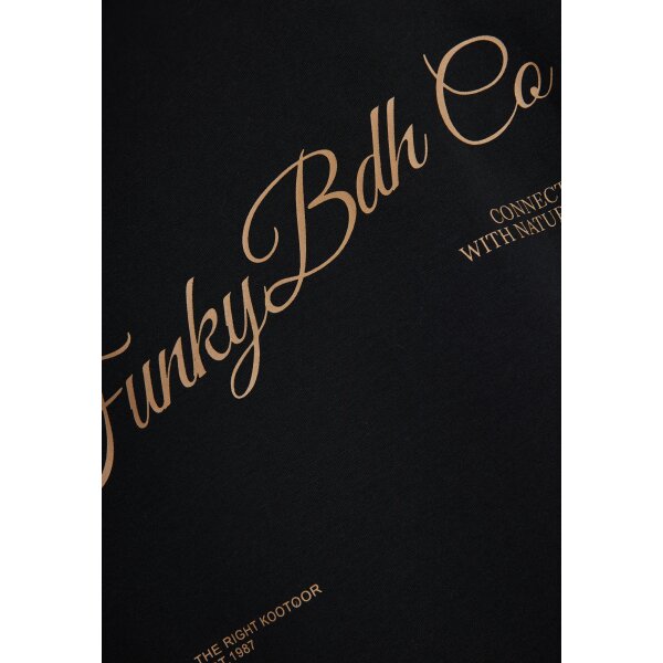 Ανδρικό Φούτερ Με Κουκούλα FUNKY BUDDHA FBM012-062-06 ΜΑΥΡΟ - Image 9