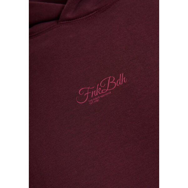 Ανδρικό Φούτερ Με Κουκούλα FUNKY BUDDHA FBM012-062-06 MERLOT - Image 3