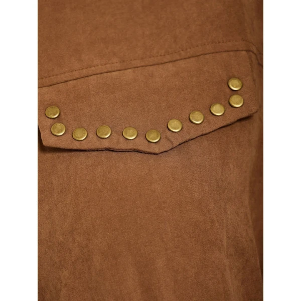 Γυναικείο Φόρεμα Μίνι FUNKY BUDDHA FBL012-138-13-CHESTNUT - Image 5