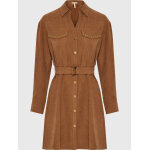 Γυναικείο Φόρεμα Μίνι FUNKY BUDDHA FBL012-138-13-CHESTNUT - Image 7