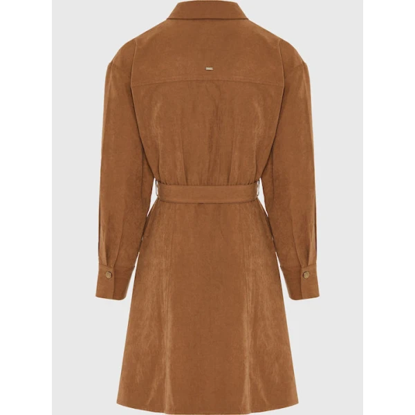 Γυναικείο Φόρεμα Μίνι FUNKY BUDDHA FBL012-138-13-CHESTNUT - Image 8