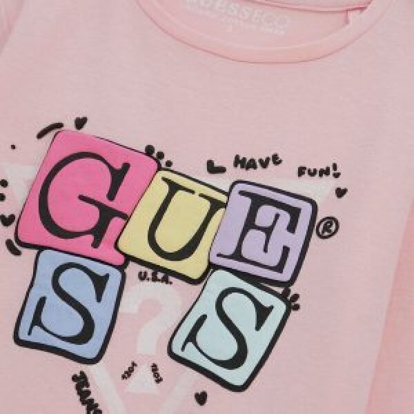 ΠΑΙΔΙΚH ΜΠΛΟΥΖΑ HIGH LOW LS T-SHIRT  GUESS K5YI07K6YW4-G65U - Image 3