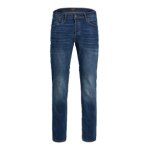 Ανδρικό τζιν ίσια γραμμή JJITIM JJORIGINAL JACK & JONES 12146384 μπλε - Image 2