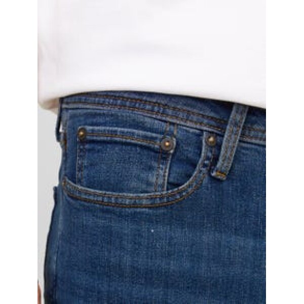 Ανδρικό τζιν ίσια γραμμή JJITIM JJORIGINAL JACK & JONES 12146384 μπλε - Image 4