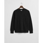 Ανδρικό φούτερ λαιμόκοψη Crew Neck Sweatshirt GANT 2067055-005 μαύρο
