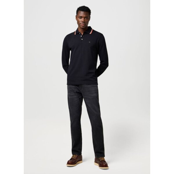 Ανδρικό Πόλο Wrangler 112371505 BLACK - Image 3