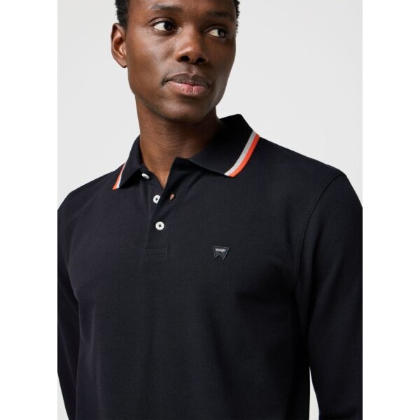 Ανδρικό Πόλο Wrangler 112371505 BLACK - Image 4