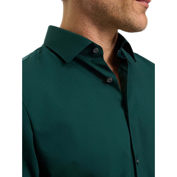 Ανδρικό πουκάμισο Level 5 body fit Πράσινο OLYMP 2198/84/49 - Image 5