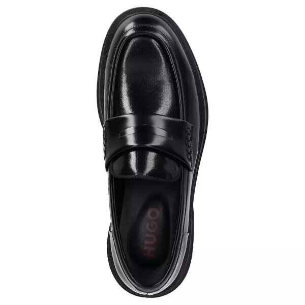 Ανδρικό παπούτσι loafer μαύρο HUGO 50552556 001 - Image 5
