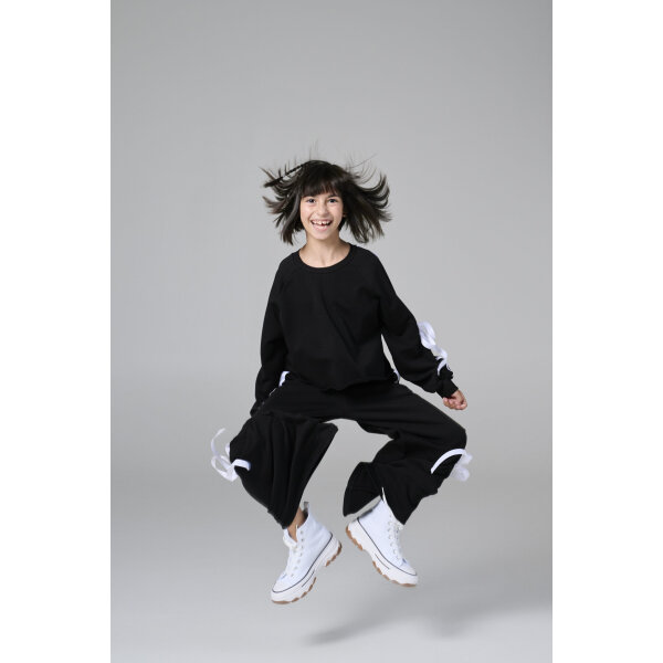 29NCSdtDXbmdupslXiCTnLTmhqAr3wHa-scaled Σετ Φούτερ Φόρμα με κορδέλες Μάυρο 4-16 ΕΤΩΝ Melin Rose - Image 2