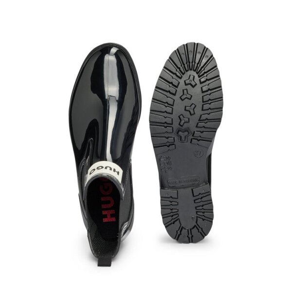 ΓΥΝΑΙΚΕΙΟ ΠΑΠΟΥΤΣΙ RAIN BOOTS HUGO  ΜΑΥΡΟ 50498397-001 - Image 4