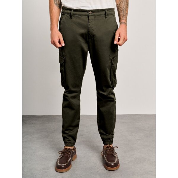 Ανδρικό Cargo Παντελόνι  Felix STAFF GALLERY 5-864.811.9.054.Ν0005-OLIVE - Image 1