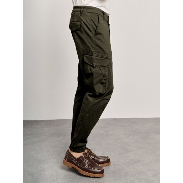 Ανδρικό Cargo Παντελόνι  Felix STAFF GALLERY 5-864.811.9.054.Ν0005-OLIVE - Image 4
