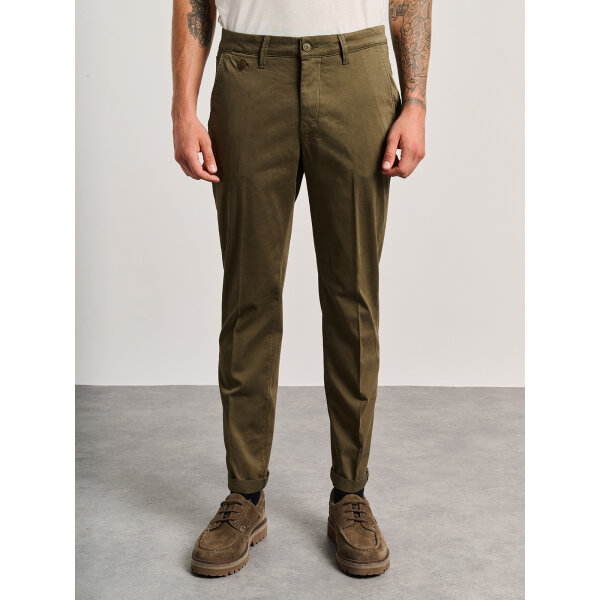 5-898.811.9.054.Ν0005 Ανδρικό Παντελόνι Culton Chino Olive Staff Gallery  5-898.811.9.054.Ν0005 - Image 1