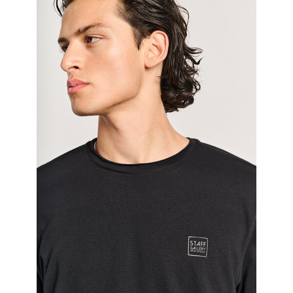 Ανδρικό Μπλουζάκι Χαλαρή Εφαρμογή Κοντό Μανίκι STAFF GALLERY 64-012.054.Ν0090 - Image 2