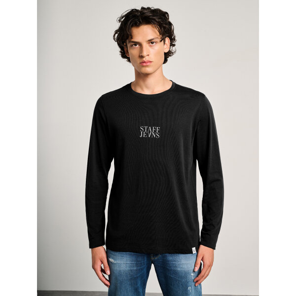 64-304.054.Ν0090-1200x1600 Ανδρική Βαμβακερή Μπλούζα Μακρύ Μανίκι STAFF GALLERY 64-302.054.Ν0090 - Image 1