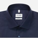 Ανδρικό πουκάμισο Level 5 body fit Μπλέ OLYMP 2048/84/18 - Image 4