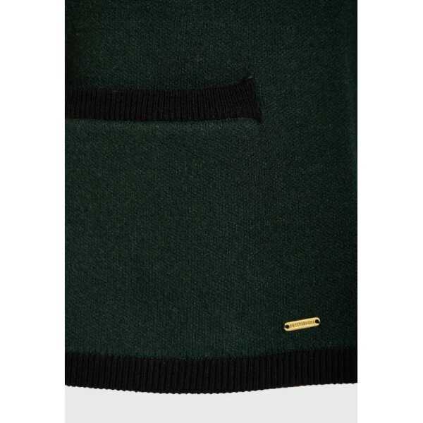 FBL012-131-09_DEEP_EMERALD_8 Γυναικεία Πλεκτή Ζακέτα FUNKY BUDDHA FBL012-131-09-DEEP EMERALD - Image 3