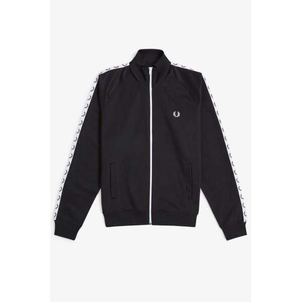 Ανδρική Ζακέτα Taped Track Jacket J4620-198 Μαύρο Fred Perry - Image 6