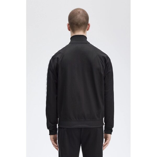 Ανδρική Ζακέτα Taped Track Jacket J4620-198 Μαύρο Fred Perry - Image 9