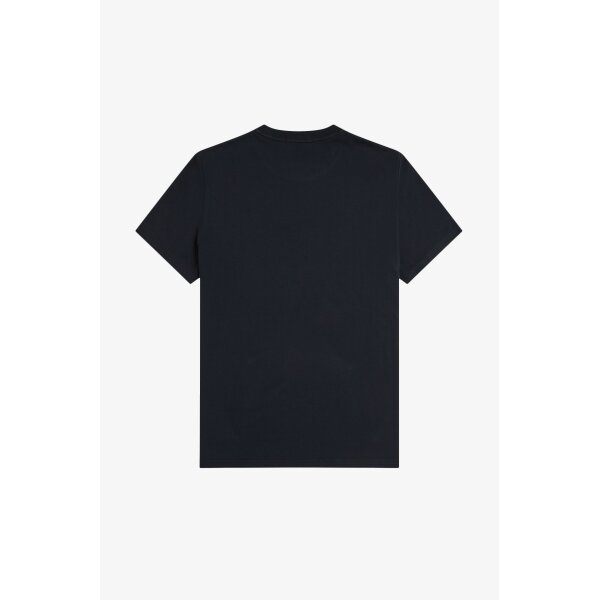 M4580_248_V2_Q225_FLATBACK ΑΝΔΡΙΚΗ ΜΠΛΟΥΖΑ FRED PERRY ΜΠΛΕ M4580-248 - Image 4