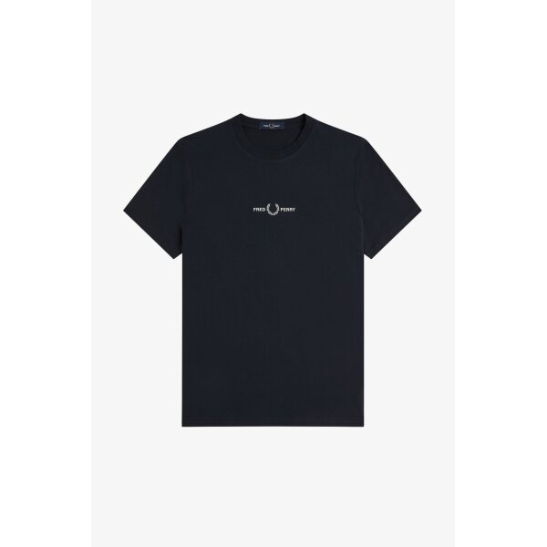 M4580_248_V2_Q225_FLATFRONT ΑΝΔΡΙΚΗ ΜΠΛΟΥΖΑ FRED PERRY ΜΠΛΕ M4580-248 - Image 5