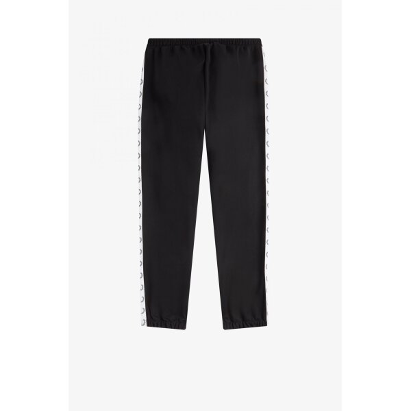 T5510_102_6 Ανδρικό Παντελόνι Φόρμας Taped Track Pant T5510-102 Black FRED PERRY - Image 7
