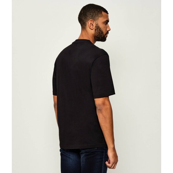 Ανδρική μπλούζα κοντό μανίκι HUGO BLUE 50546246 μαύρο - Image 2